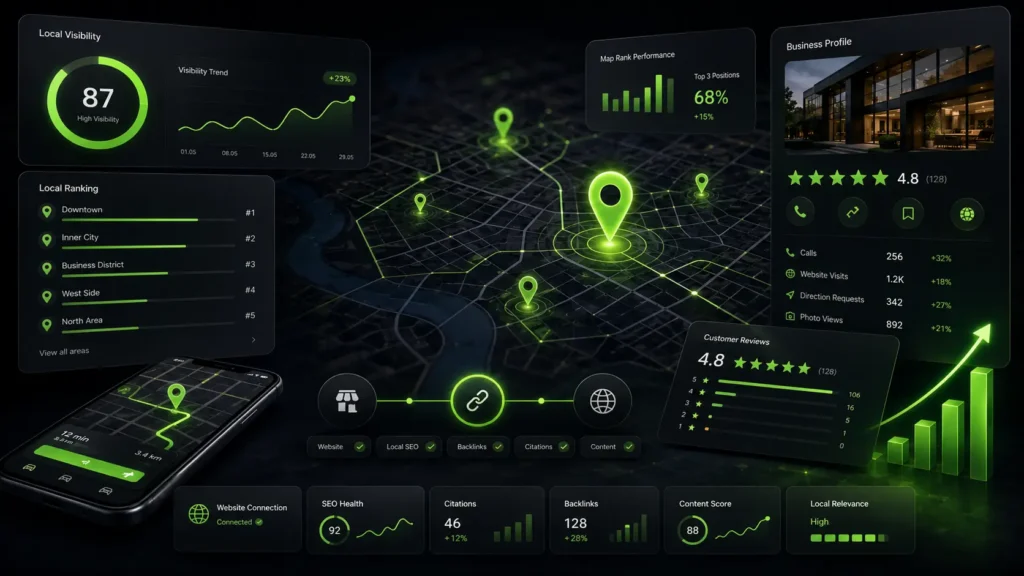 Google Maps Ranking verbessern mit Local SEO und Google Business Profile Optimierung